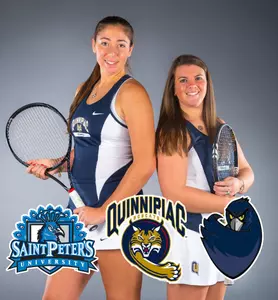 QU Women's Tennis Travels to Saint Peter's, Monmouth to Close Out 2014-15 Regular Season Image