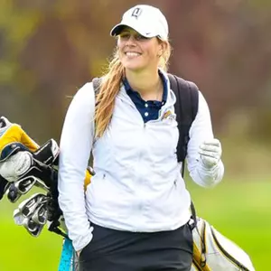 Taylor Lambrou and Nicole Scola Lead QU Women's Golf At Wagner Invitational Image