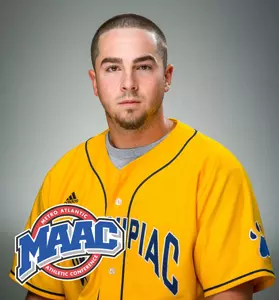 QU Baseball's Justin Thomas Named MAAC Baseball Pitcher of the Week Image