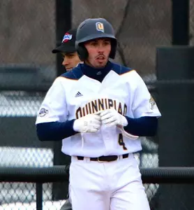 Donaghue and Guglietti Each Homer as QU Baseball Defeats Rhode Island 7-5 in 5 Innings Image