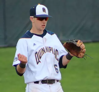 Records Fall in QU Baseball's Doubleheader Sweep of Niagara with 10-3 and 7-3 Victories Image