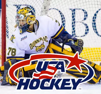 QU Women's Ice Hockey's Chelsea Laden Invited to U.S. Women's Hockey National Team Goaltending Development Camp Image