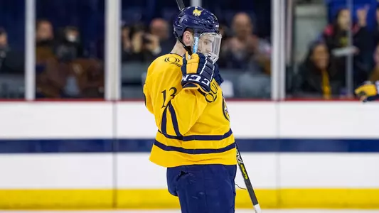 Chase Priskie Celebration vs. Boston College