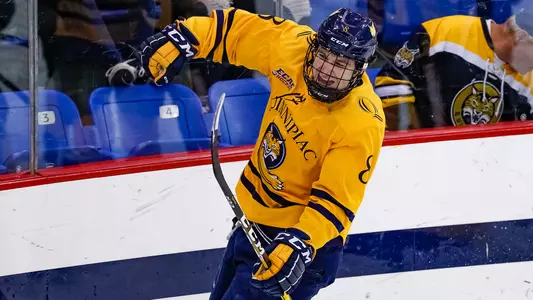 Alex Whelan Fist Pump After Hat Trick