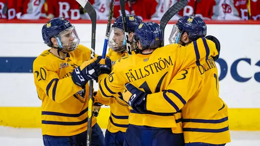 Men's Hockey Celebration vs. RPI