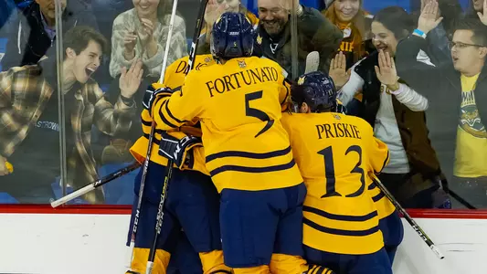 Men's Hockey Celebration vs. UMass