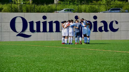 Men's Soccer Huddle
