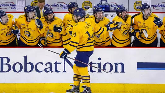 Ethan Leyh High Five Line vs. AIC