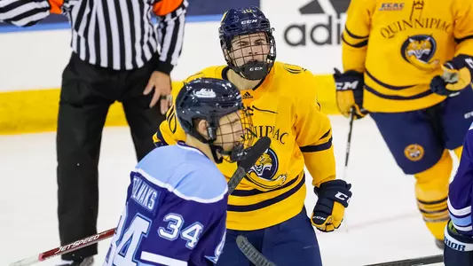 Ethan de Jong Celebration vs. Maine