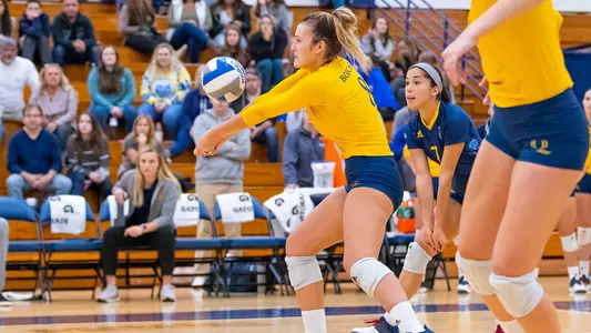 Maggie Baker Passes the Ball vs. Manhattan