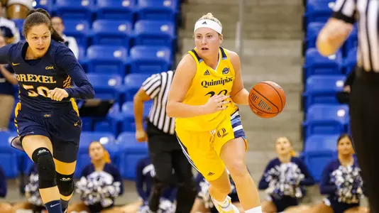 Paige Warfel Dribbles vs Drexel