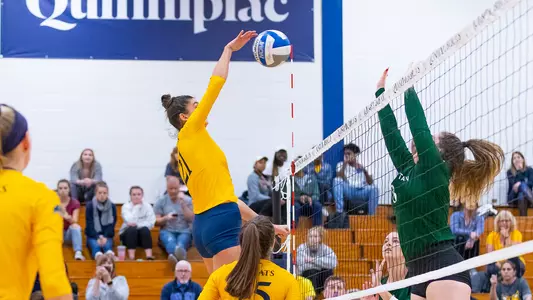 Gabby Horman Attacks the Ball vs. Manhattan