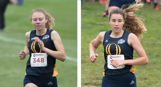 Emily Young and Morgan Voight