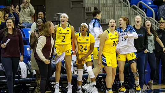 Bench celebration against GW