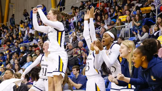 WBB Bench Jumping Celebration