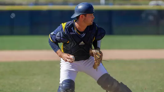 Colton Bender Catching Throw to First