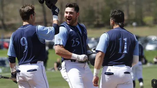 Liam Scafariello Home run Celebration vs. Rider