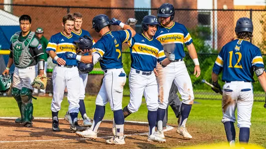 Andre Marrero Celebrates One of Two Home Runs