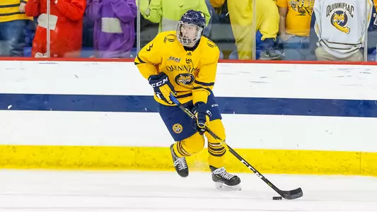 Peter DiLiberatore Skates in Front of Student Section