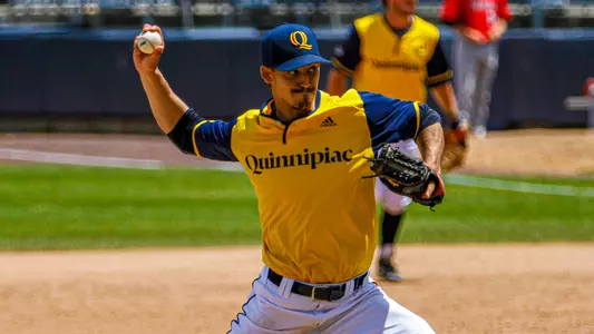 Tyler Poulin Pitching in MAAC Tournament vs. Fairfield 2