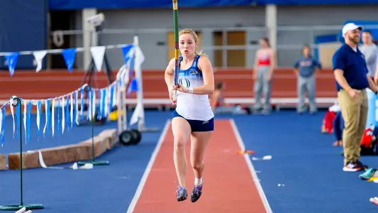 Kelsey Coughlin pole vaults