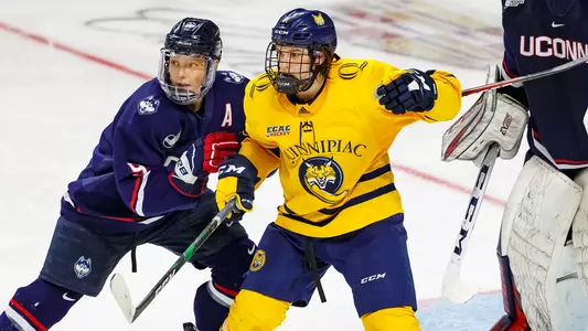 Wyatt Bongiovanni Net Front Screen vs. UConn