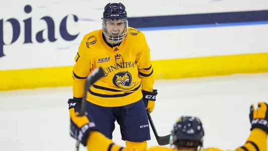 Marcus Chorney Celebrates First Career Goal