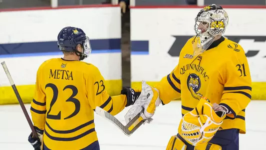 Zach Metsa and Keith Petruzzelli Fist Bump