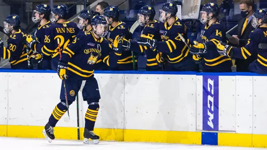Ty Smilanic Goal Line Celly at AIC