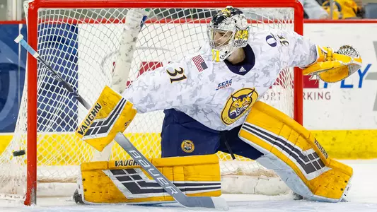 Keith Petruzzelli Blocker Save vs. Clarkson