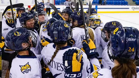 Group celebration after win