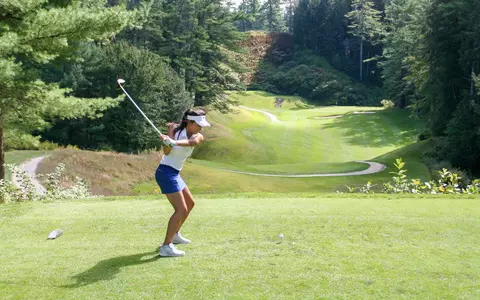 Leeyen Peralta at Dartmouth Invitational Practice Round