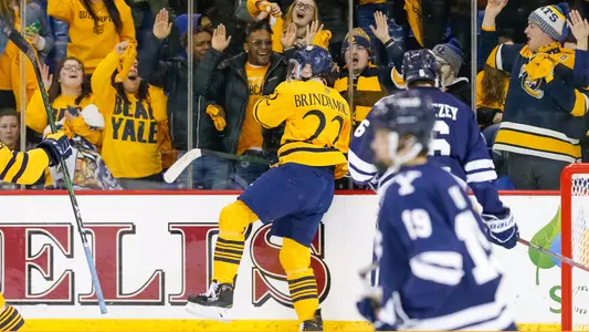 Skyler Brind'Amour Goal Celebration vs. Yale