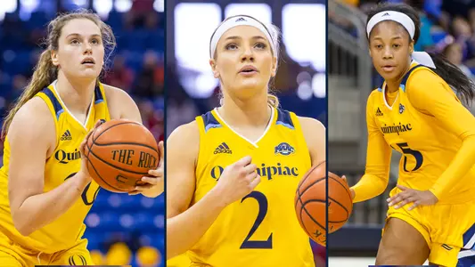 Mikala Morris, Taylor Herd, Cur'Tiera Haywood (All-MAAC Awards)