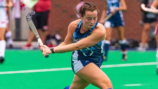 Jess Halley Strikes Ball vs. Sacred Heart
