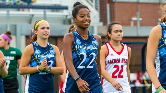 Kaylah Igarta Walks Out for Lineup vs. Sacred Heart