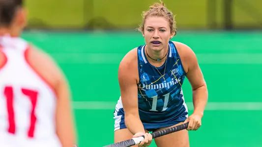 Rachel Papernik Defending vs. Sacred Heart