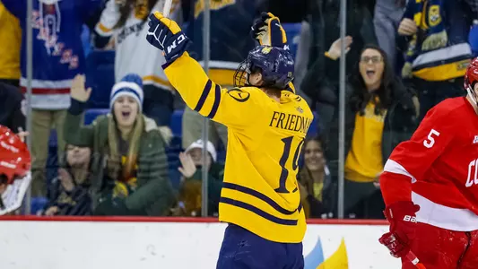 TJ Friedmann Celebration vs. Cornell