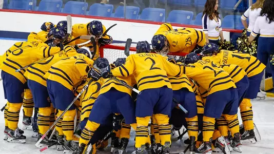 Men's Ice Hockey Huddle
