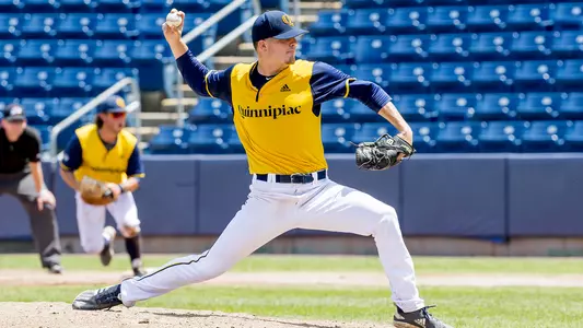 Arthur Correira Delivers Pitch in MAAC Championship vs. Fairfield