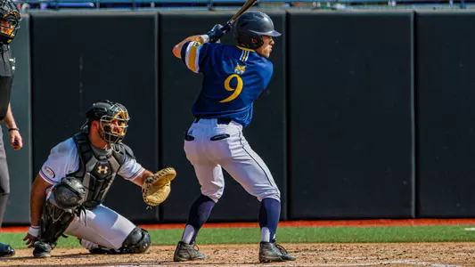 Dylan Lutz Stance vs. Campbell in NCAA Tournament