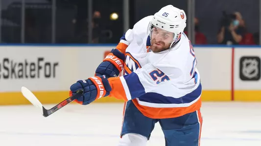 Devon Toews Shoots Puck in Game 7 vs. Philadelphia Flyers