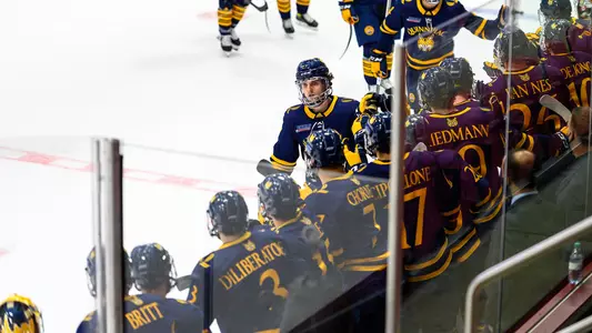 Desi Burgart Goal Celly at Colgate