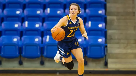Mackenzie DeWees Dribbles Up Court vs. Providence