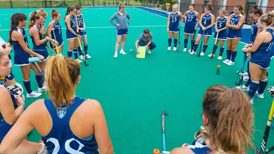 Becca Main Speaks to Team During Timeout