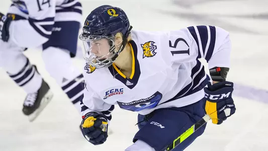 Olivia Mobley skates up the ice