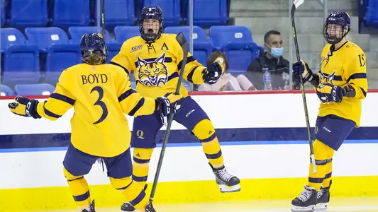Bobcats celebrated after scoring a goal