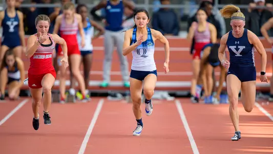 Britney Del Mundo runs at Coxe Cage