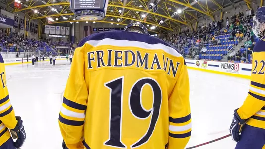 TJ Friedmann Stands for Anthem