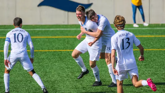 MSOC Goal Celebration 2021